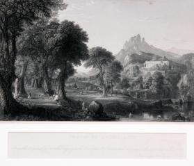 Dream of Arcadia after Thomas Cole