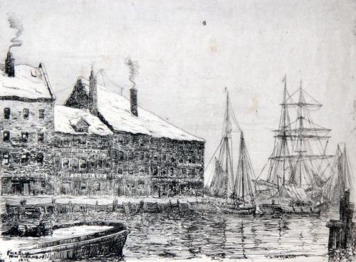 Peck Slip, New York 1879