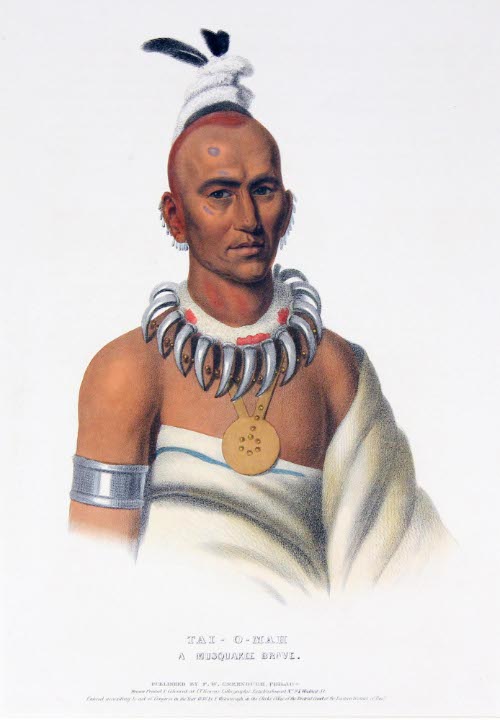 Tai-O-Mah a Musquakee Brave