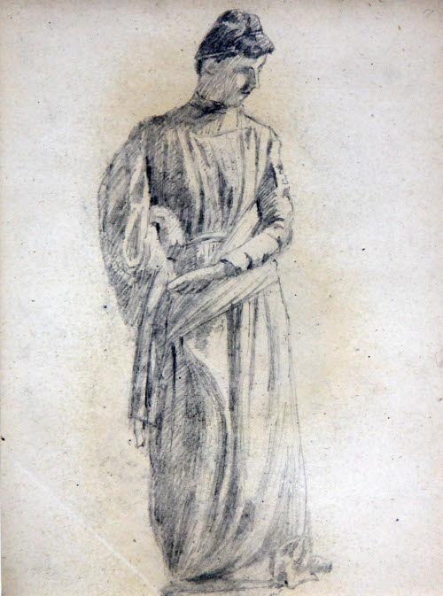 Woman With Shawl