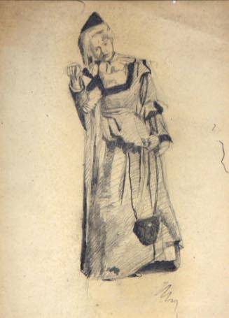 Woman with Head Tilted
