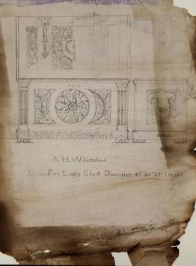 [Desine for linen chest...]