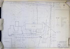 Blueprints for additions and renovations for Fleming museum