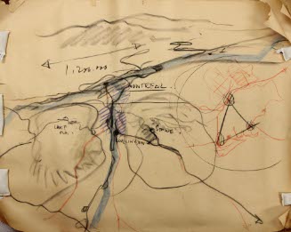 Miscellaneous drawings and rough maps