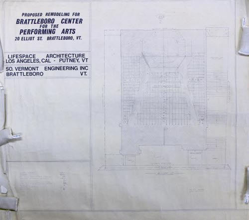 Proposed Remodeling for Brattleboro Center for Performing Arts