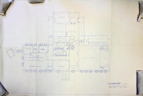 Proposal plans for renovationand additions to Fleming Museum
