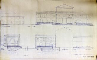 PROPOSED FLEMING ENTRANCE/BLUEPRINT