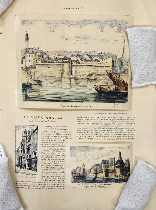 Text page with illustrations