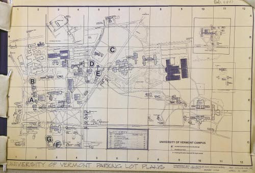 University of Vermont proposed parking lots