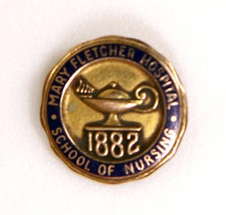 Mary Fletcher Hospital School of Nursing Pin