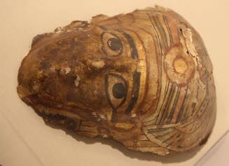 Fragment of mummy mask