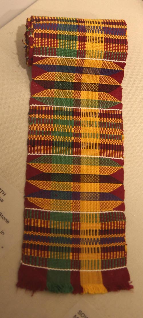 Piece of kente cloth