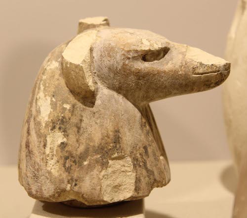Stopper for canopic jar