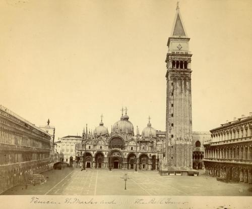 Venice, St. Mark's Basilica and Bell Tower