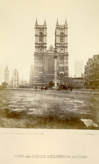 View and Public Buildings in London, Westminister Abbey