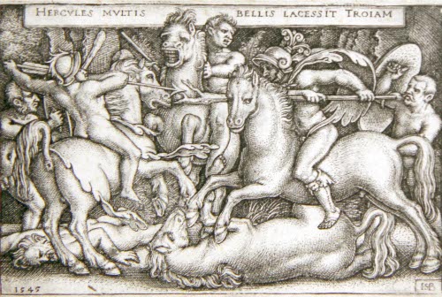 Hercules Multis Bellis Lacessit Troiam