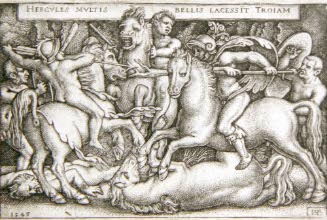 Hercules Multis Bellis Lacessit Troiam