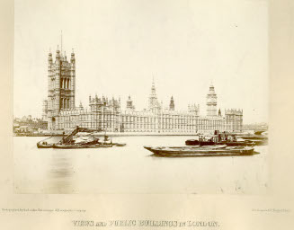 Views and Public Buildings in London, Houses Of Parliament
