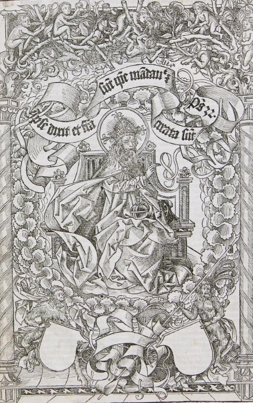 Frontispiece for Nuremberg Chronicle