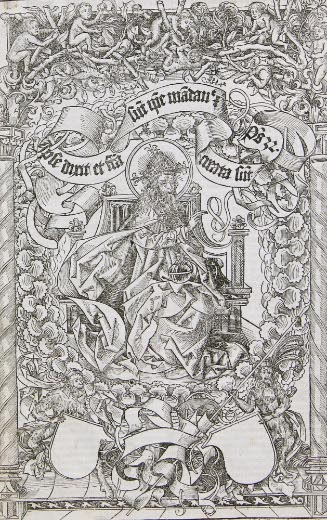 Frontispiece for Nuremberg Chronicle