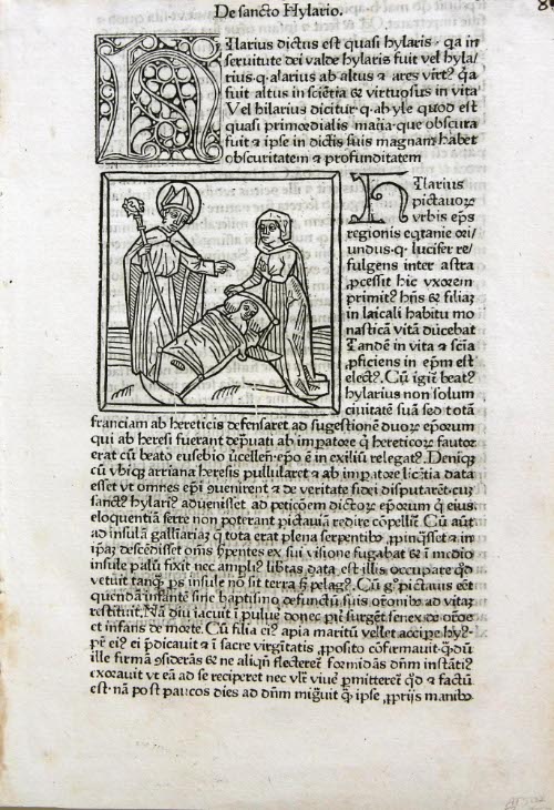 Page from the Golden Legend