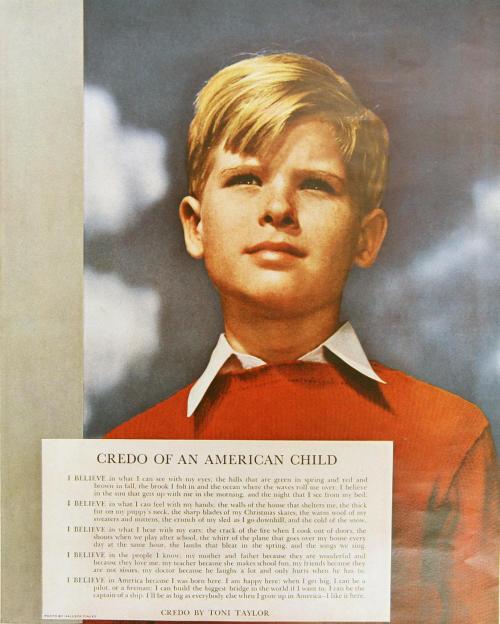 Credo of An American Child
