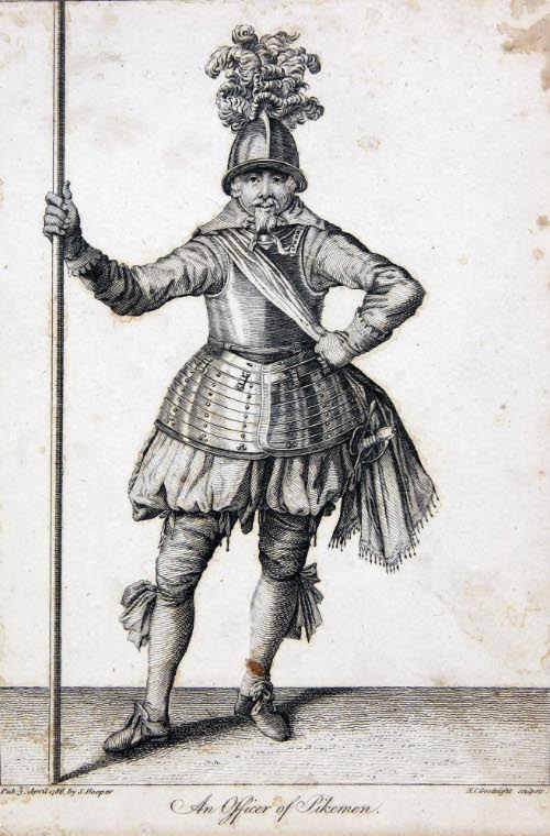 An Officer of Pikeman
