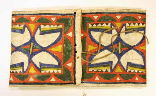 One of a pair of parfleches