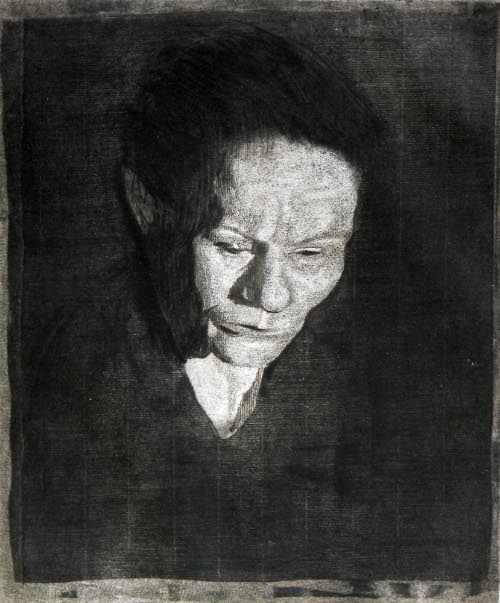 Gesenkter Frauenkopf (Woman with Bowed Head)