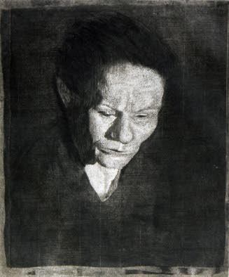 Gesenkter Frauenkopf (Woman with Bowed Head)