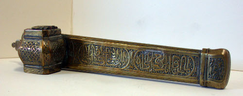 Writing set with inkwell