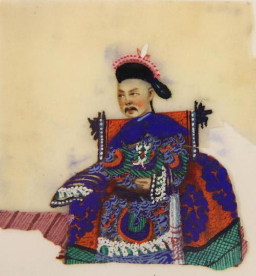 Eight paintings on rice paper