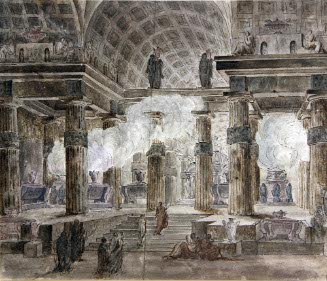 Interior of a Temple