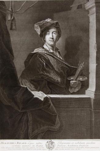 Portrait of Hyacinthe Rigaud