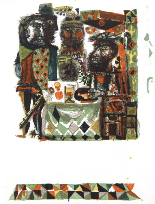 Seated Men