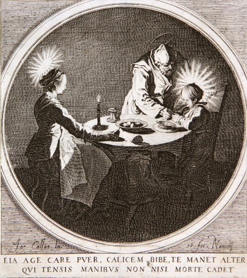 The Holy Family at Table