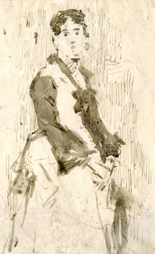 Study of Young Woman