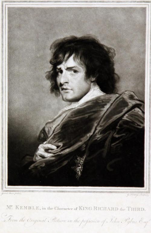 Mr. Kemble in the Character of King Richard III