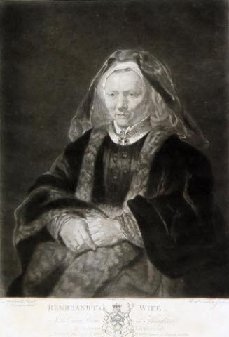 Rembrandt's Wife in the Common Parlour