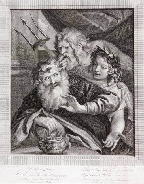 Laomedon, King of Troy Being Detected By Neptune & Apollo