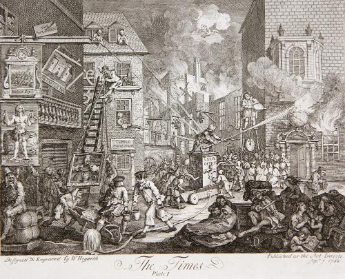 The Times [plate 1, 1st state]