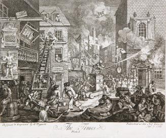 The Times [Plate 1, 3rd state]