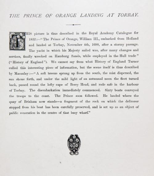 The Prince of Orange Landing at Torbay