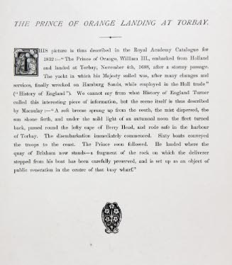 The Prince of Orange Landing at Torbay
