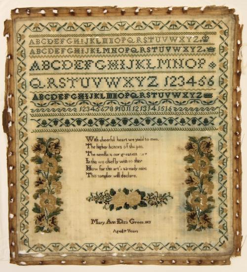 Alphabet sampler