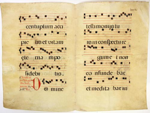 Parchment Music Sheet