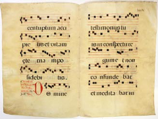 Parchment Music Sheet