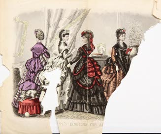 Godey's Fashions for April