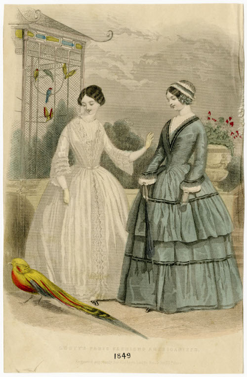 Godey's Fashions Americanized