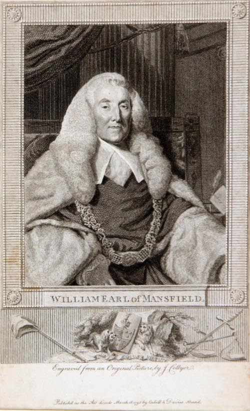 WILLIAM EARL OF MANSFIELD
